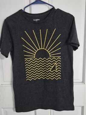 Goodfellow & Co Dark Gray Short-Sleeve Tee Size Small